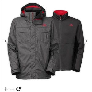 North Face Clooney Triclimate Jacket - Men’s M